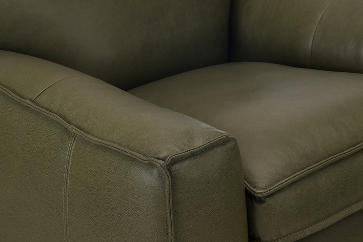 Gustavo Leather Swivel Chair